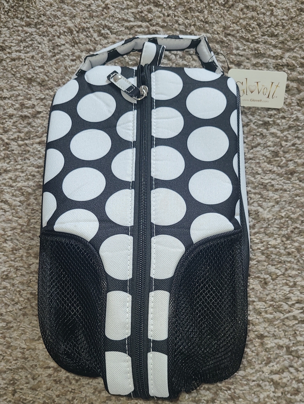 Glove It Shoe Bag In "Mod Dot" Print